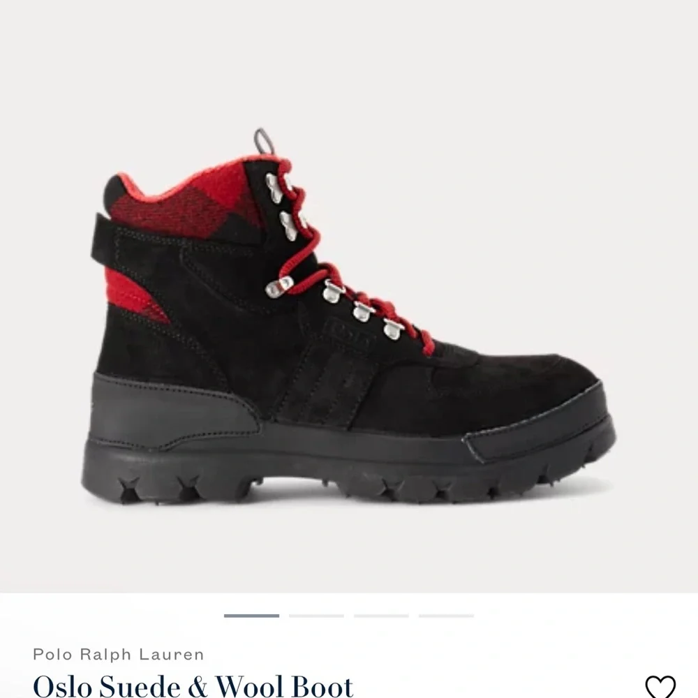 🥷🏿🥷🏿🥷🏿POLO RALPH LAUREN BOOTS!! Oslo Suede & Wool Boot!! No boxx!!!